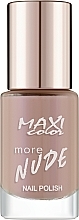 Парфумерія, косметика Лак для нігтів - Maxi Color More Nude Nail Polish