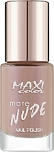 Духи, Парфюмерия, косметика Лак для ногтей - Maxi Color More Nude Nail Polish