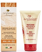 Солнцезащитный крем с аргановым маслом - Arganiae i Solari SPF 30 — фото N1