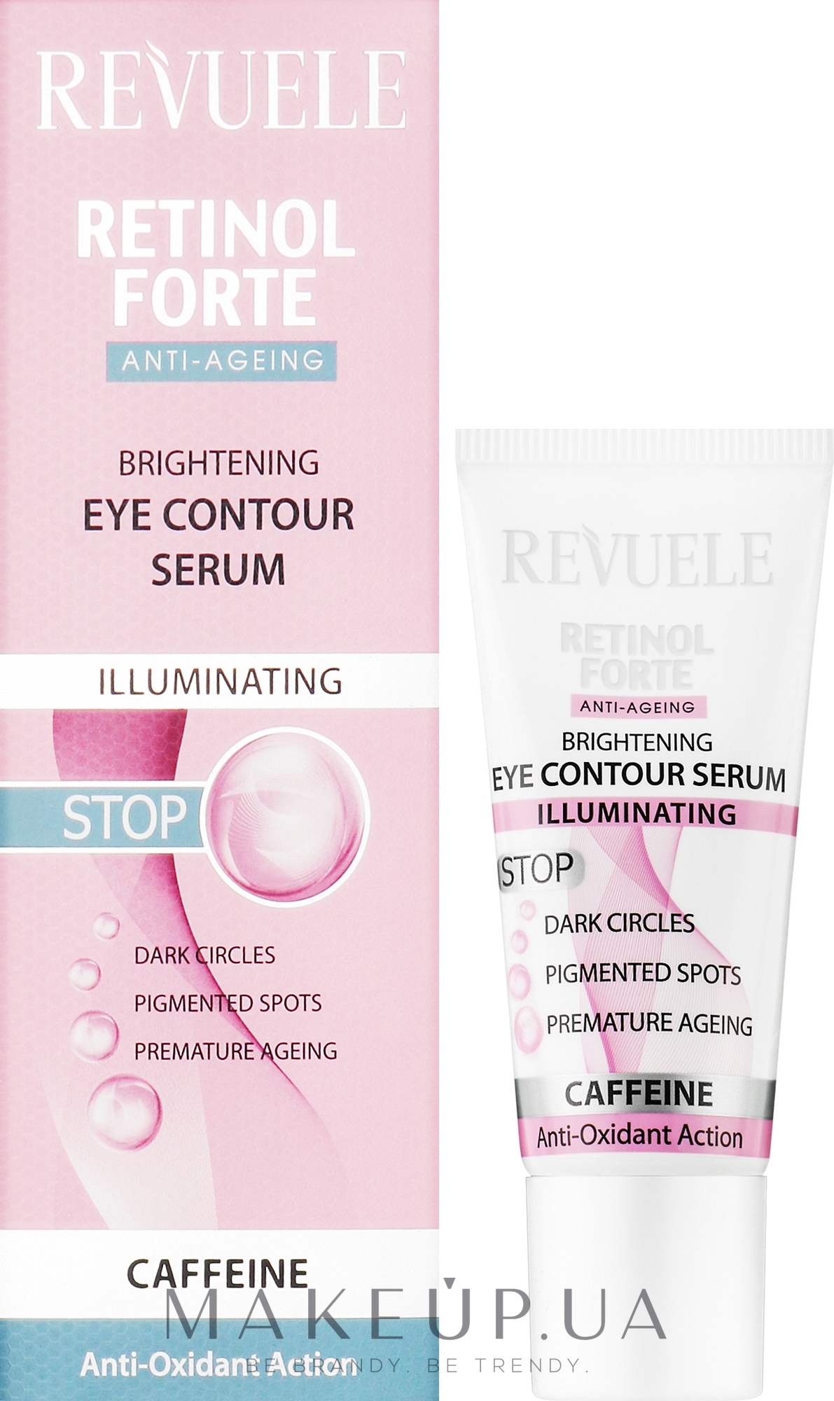 Освітлювальна сироватка для контуру очей - Revuele Retinol Forte Brightening Eye Contour Serum — фото 25ml