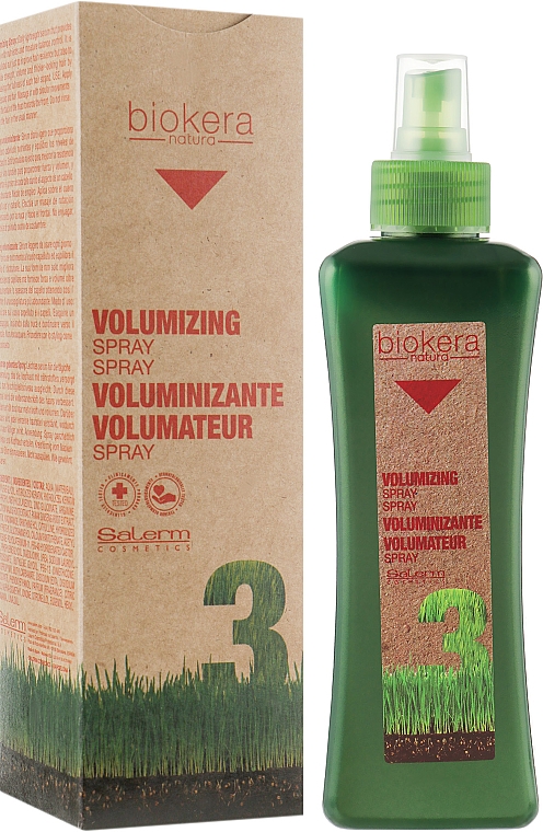 Спрей для создания объема - Salerm Biokera Voluminizing Spray — фото N1