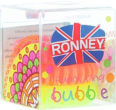 Духи, Парфюмерия, косметика Резинки для волос, 3,5 см - Ronney Professional S26MAT Funny Ring Bubble