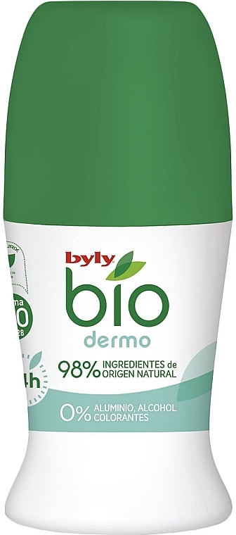 Кульковий дезодорант - Byly Bio Dermo Desodorante Roll-On — фото N1