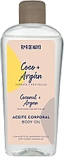 Парфумерія, косметика Зволожувальна олія для тіла "Кокос та аргана" - Flor De Mayo Coconut and Argan Moisturizing Body Oil