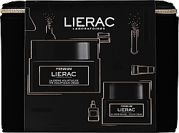 Парфумерія, косметика Набір - Lierac Premium Gift Set (f/cr/50ml + eye/cr/20ml + bag)