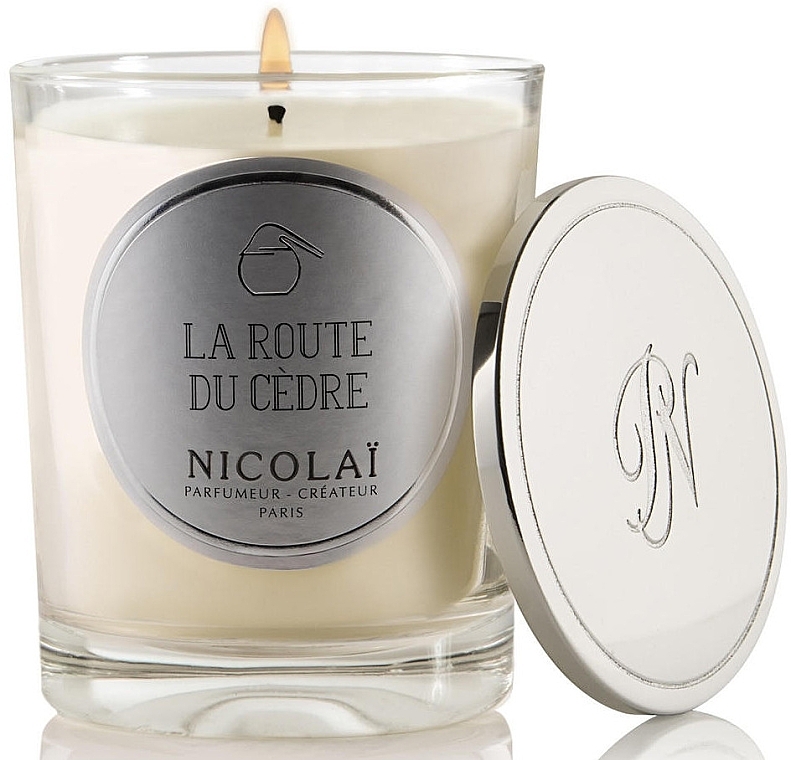 Nicolai Parfumeur Createur La Route Du Cedre - Парфюмированная свеча — фото N2