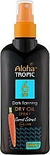 Духи, Парфюмерия, косметика Масло для загара SPF6 - Madis Aloha Tropic Dark Tanning Dry Oil SPF6