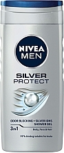 Набір - NIVEA MEN Silver Protect (foam/200ml + ash/balm/100ml + deo/50ml + sh/gel/250ml) — фото N5