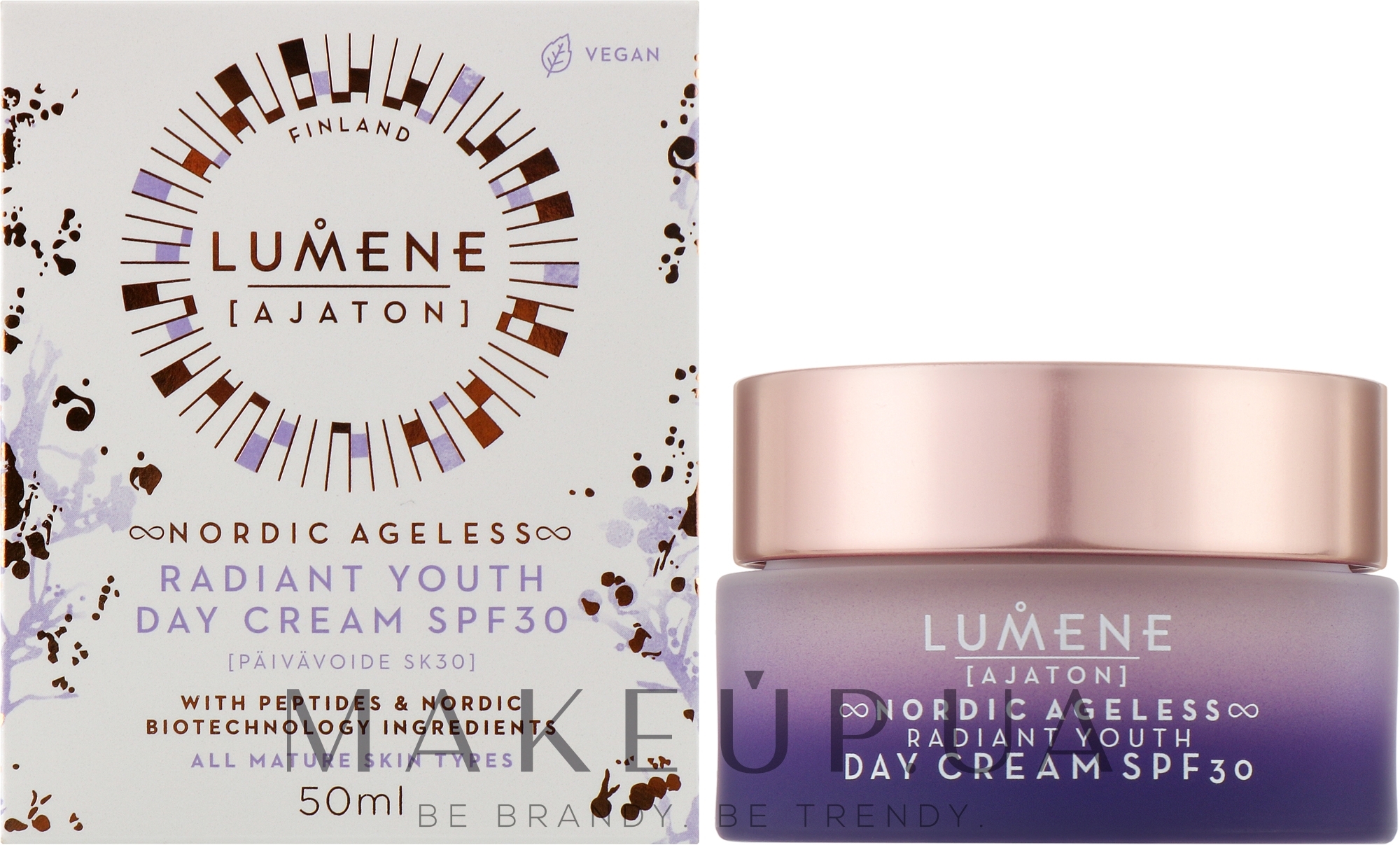 Крем для обличчя - Lumene Nordic Ageless Radiant Youth Day Cream SPF30 — фото 50ml