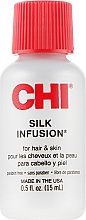Духи, Парфюмерия, косметика Восстанавливающий комплекс для волос с шелком - CHI Silk Infusion (мини)