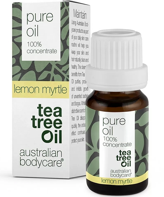 Масло чайного дерева для кожи лица - Australian Bodycare Lemon Myrtle Pure Tea Tree Oil — фото N1