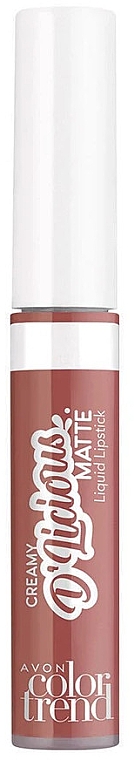 Жидкая помада-мусс - Avon Color Trend D'Licious Creamy Matte Liquid Lipstick — фото N1