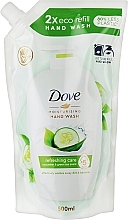 Рідке крем-мило "Дотик свіжості" - Dove Cream Wash Fresh Touch (дой-пак) — фото N1