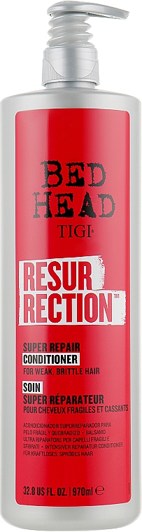 Кондиціонер для слабкого й ламкого волосся - Tigi Bed Head Resurrection Super Repair Conditioner — фото N3
