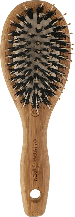Масажна щітка для волосся, XS - Olivia Garden Bamboo Touch Detangle Combo Size XS — фото N1