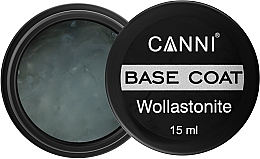 Парфумерія, косметика Відновлювальна база для нігтів, 15 мл - Canni Wollastonite Base Coat