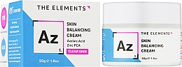 Балансувальний крем з азелаїновою кислотою та цинком - The Elements Skin Balancing Cream — фото N2
