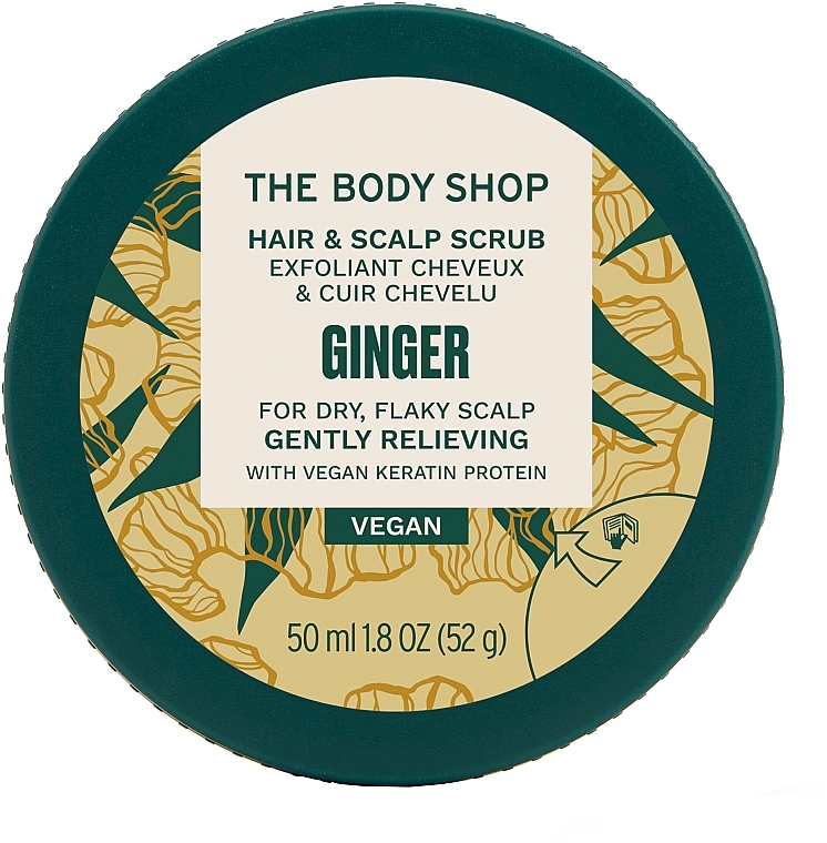 Скраб для волосся та шкіри голови "Імбир" - The Body Shop Ginger Hair & Scalp Scrub — фото N2