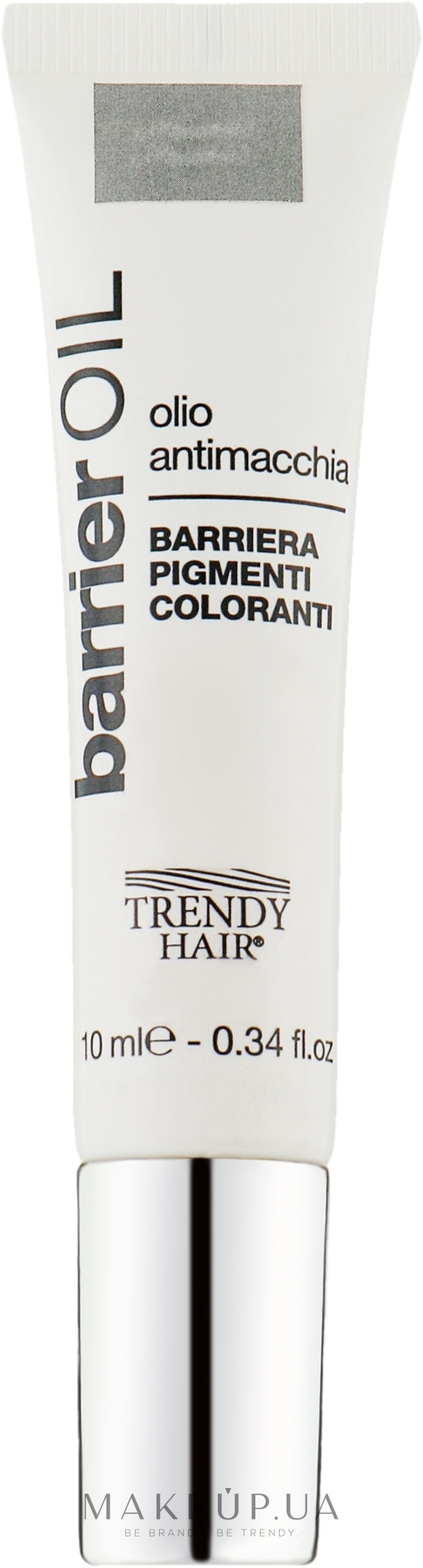 Масло защитное для кожи головы при окрашивании - Trendy Hair BarrierOil + Barriera Pigmenti Coloranti — фото 10ml