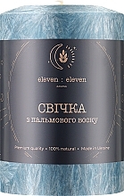 Парфумерія, косметика Свічка з пальмового воску, індиго, 10 см, 60 годин горіння - Eleven Eleven Aroma
