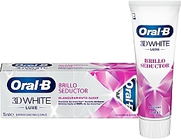 Відбілювальна зубна паста - Oral-B 3D White Luxe Brillo Seductor — фото N2