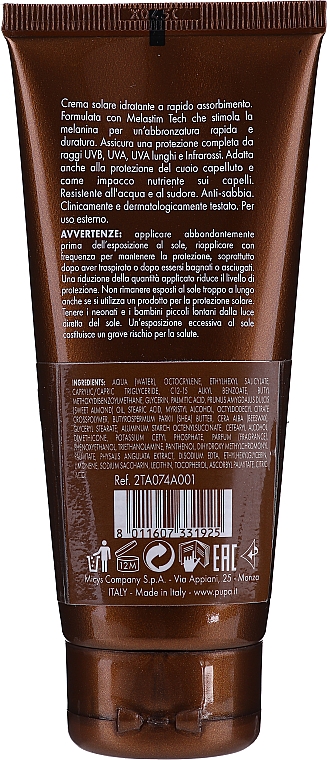 Зволожувальний сонцезахисний крем для усього тіла SPF 30 - Pupa Multifunction Sunscreen Cream — фото N4