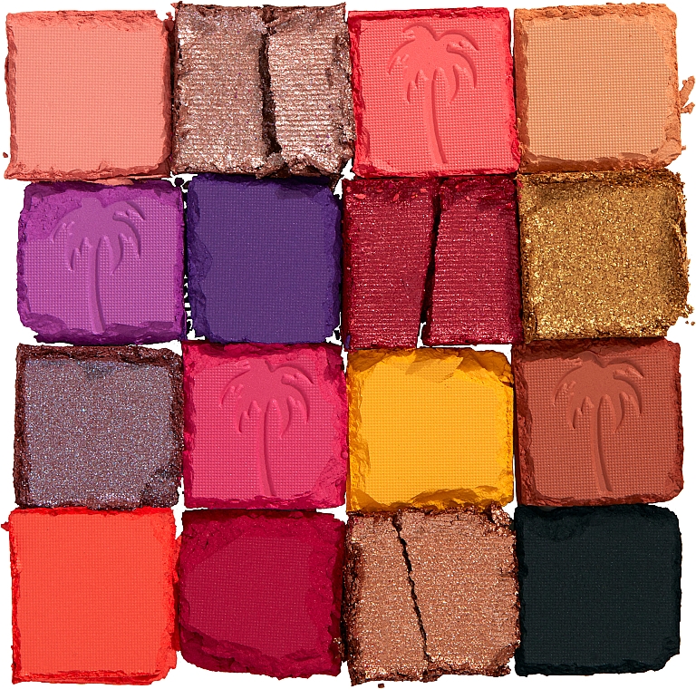 Палетка теней для век и пигментов для лица - NYX Professional Makeup Ultimate Shadow Palette — фото N3