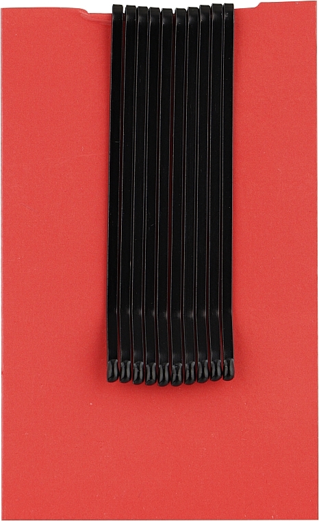 Невидимки с камешками, Pf-184, 4.5 см, черные - Puffic Fashion — фото N1