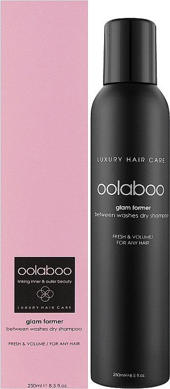 Сухой шампунь для всех типов волос - Oolaboo Glam Former Between Washes Dry Shampoo — фото N2