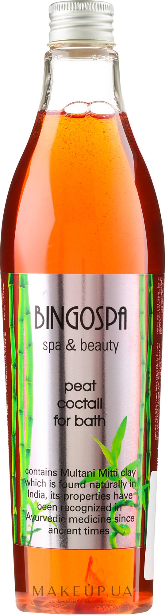 Грязевой коктейль для ванны - BingoSpa Spa & Beauty Peat Coctail For Bath Multani Mitti — фото 400ml