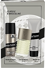 Bruno Banani Man - Набор (edt/50ml + sh/gel/50ml + deo/50ml) — фото N4