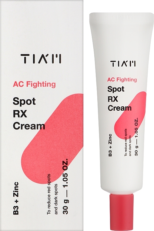Крем против воспалений - Tiam AC Fighting Spot Rx Cream — фото N2
