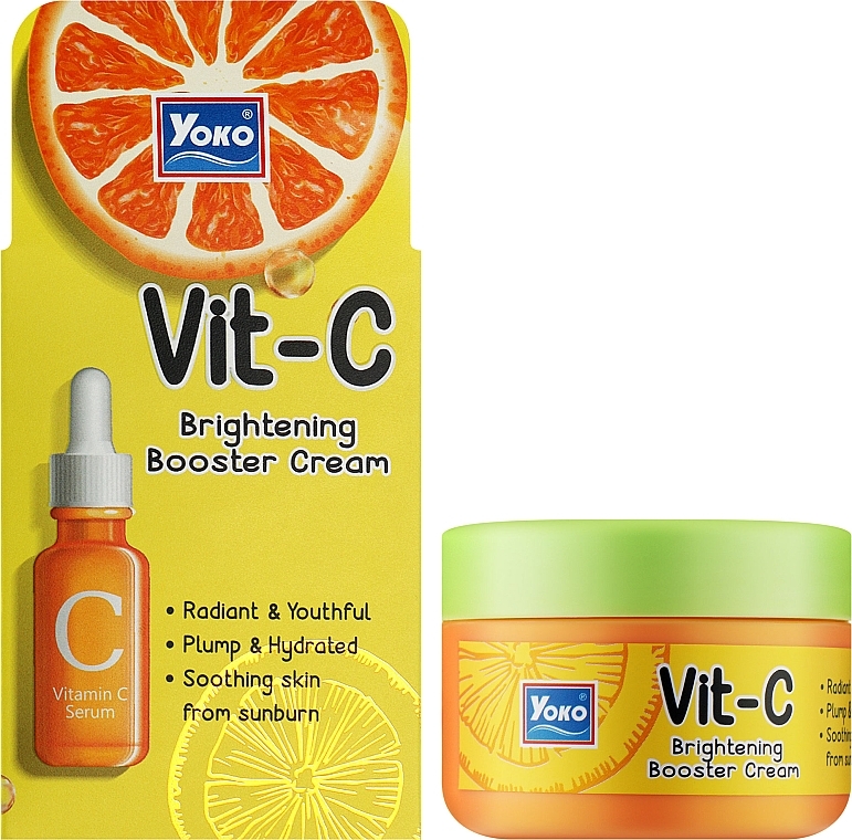 Крем-бустер для лица с витамином С - Yoko Vitamin-C Brightening Booster Cream — фото N2
