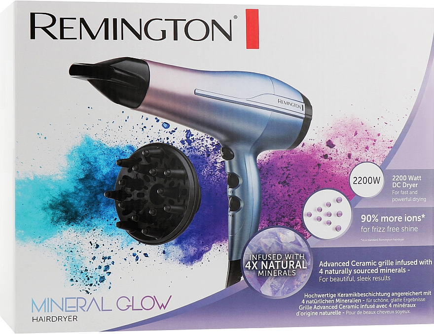 Фен для волосся - Remington D5408 Mineral Glow — фото N3