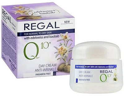 Антиоксидантний денний крем проти зморшок - Regal Q10 Antioxidant Anti-wrinkleDay Cream  — фото N1