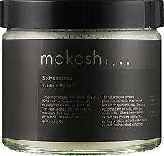 Скраб для тела "Ваниль и тимьян" - Mokosh Cosmetics Body Salt Scrub Vanilla & Thyme — фото N2