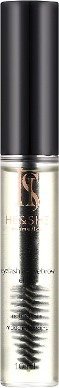 Комплекс олій для вій і брів - He&She Cosmetics Eyelash&Eyebrow Elixir — фото N1