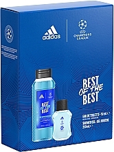 Adidas UEFA 9 Best Of The Best - Набір (edt/50ml + sh/gel/250ml) — фото N3