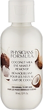 Парфумерія, косметика Засіб для зняття макіяжу з очей - Physicians Formula Coconut Milk Eye Makeup Remover