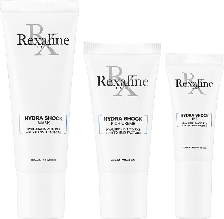 Набор - Rexaline Hydration Booster Kit (f/cr/15ml + f/mask/25ml + eye/cr/5ml) — фото N2