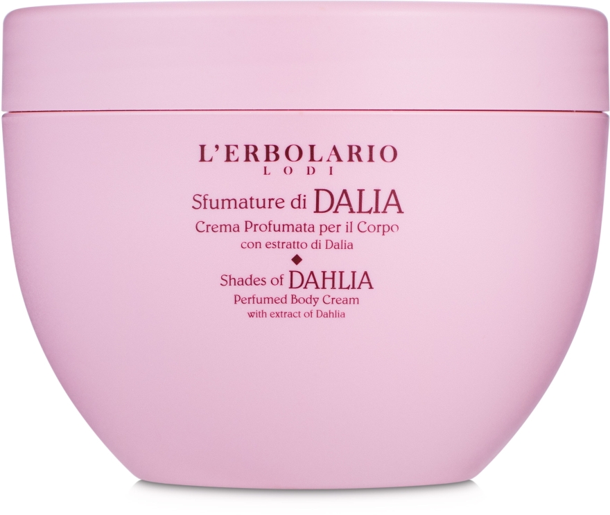 Ароматизований крем для тіла "Жоржина" - L'erbolario Shades Of Dahlia Perfumed Body Cream — фото N2