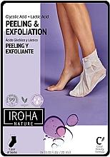 Парфумерія, косметика Маска для ніг - Iroha Nature Lavender Exfoliating Feet Socks Foot Mask