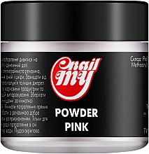 Акриловая пудра, камуфлирующая розовая - My Nail Acrylic Powder Pink — фото N2