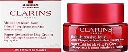 Крем для сухої шкіри обличчя, 50+ - Clarins Multi-Intensive Jour Super Restorative Day Cream — фото N2