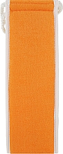 Губка для ванни з ручками «Сизаль», двостороння, помаранчева - York — фото N2
