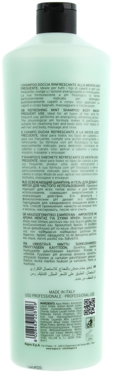 Шампунь щоденний Mqnta - KayPro Hair Care Shampoo — фото N4