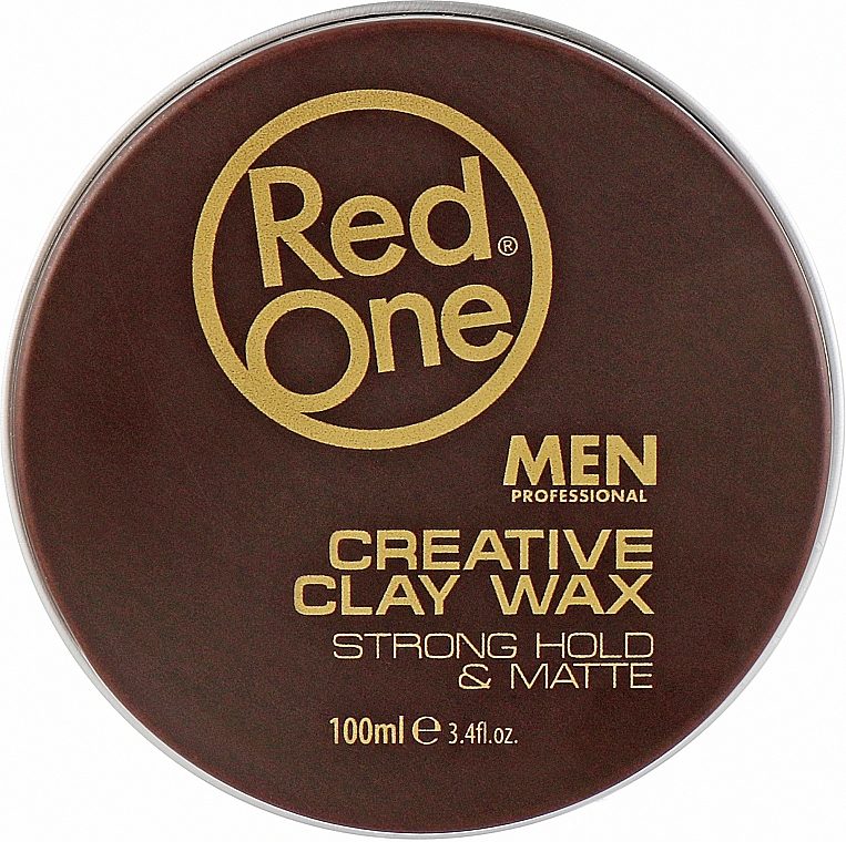 Глиняный воск - RedOne Professional Men Creative Clay Wax Strong Hold Matte