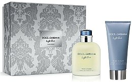 Dolce & Gabbana Light Blue Pour Homme - Набір (edt/75ml + ash/balm/75ml) — фото N1