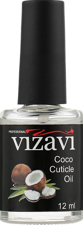 УЦЕНКА Масло для кутикулы "Кокос" - Vizavi Professional Coco Cuticle Oil * — фото N1