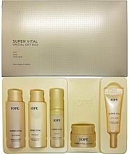 Парфумерія, косметика Набір - Iope Super Vital Special Kit (softner/20ml + emulsion/20ml + serum/5ml + eye/cr/3ml + cr/7ml)